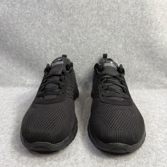 Skechers Shoes Womens Size 9.5 Black Light Weight Memory Foam Walking Sneakers - Picture 2 of 10